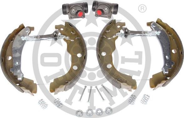 Optimal BK-5162 - Комплект тормозных колодок, барабанные autospares.lv