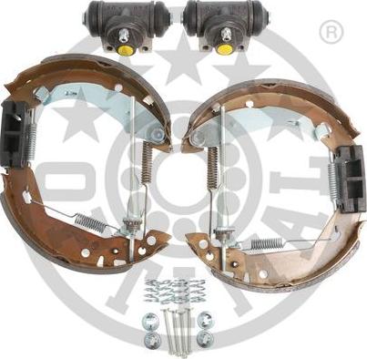 Optimal BK-5112 - Комплект тормозных колодок, барабанные autospares.lv