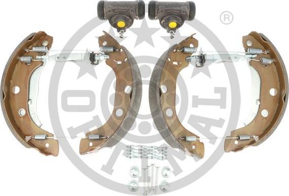 Optimal BK-5186 - Комплект тормозных колодок, барабанные autospares.lv