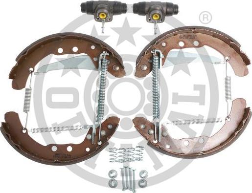 Optimal BK-5137 - Комплект тормозных колодок, барабанные autospares.lv