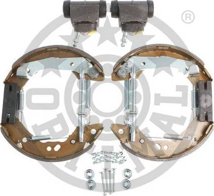 Optimal BK-5342 - Комплект тормозных колодок, барабанные autospares.lv