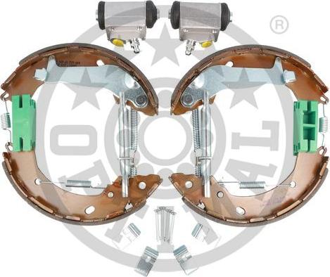 Optimal BK-5359 - Комплект тормозных колодок, барабанные autospares.lv