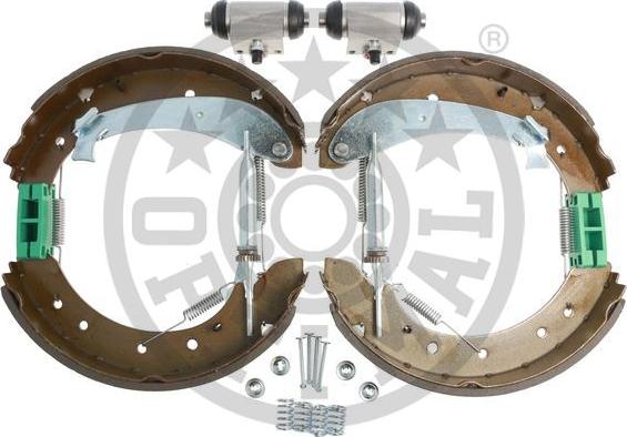 Optimal BK-5334 - Комплект тормозных колодок, барабанные autospares.lv