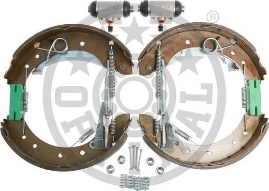 Optimal BK-5334 - Комплект тормозных колодок, барабанные autospares.lv