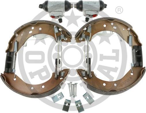 Optimal BK-5291 - Комплект тормозных колодок, барабанные autospares.lv