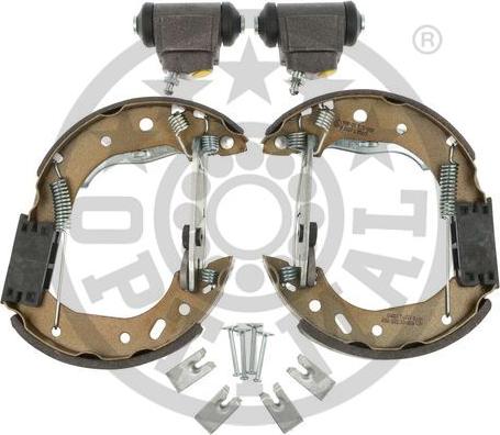 Optimal BK-5265 - Комплект тормозных колодок, барабанные autospares.lv