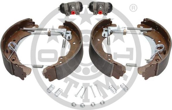 Optimal BK-5203 - Комплект тормозных колодок, барабанные autospares.lv