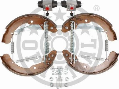 Optimal BK-5215 - Комплект тормозных колодок, барабанные autospares.lv