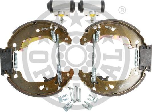 Optimal BK-5233 - Комплект тормозных колодок, барабанные autospares.lv