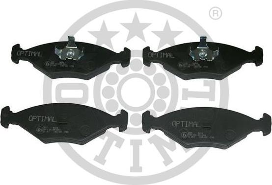 Optimal BP-09694 - Тормозные колодки, дисковые, комплект autospares.lv