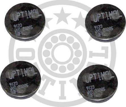 Optimal BP-09123 - Тормозные колодки, дисковые, комплект autospares.lv