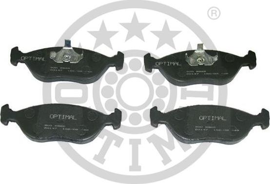 Optimal BP-09869 - Тормозные колодки, дисковые, комплект autospares.lv