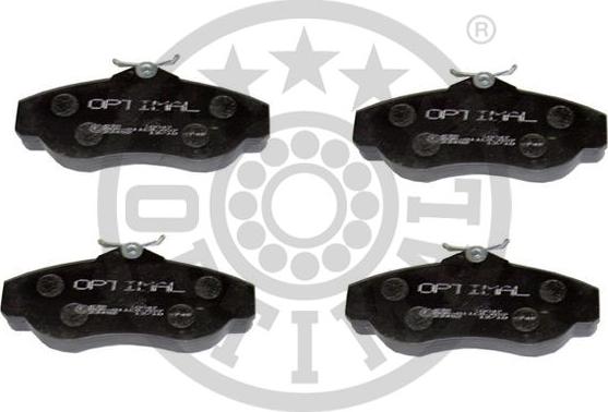 Optimal BP-10047 - Тормозные колодки, дисковые, комплект autospares.lv