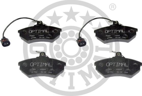 Optimal BP-10003 - Тормозные колодки, дисковые, комплект autospares.lv