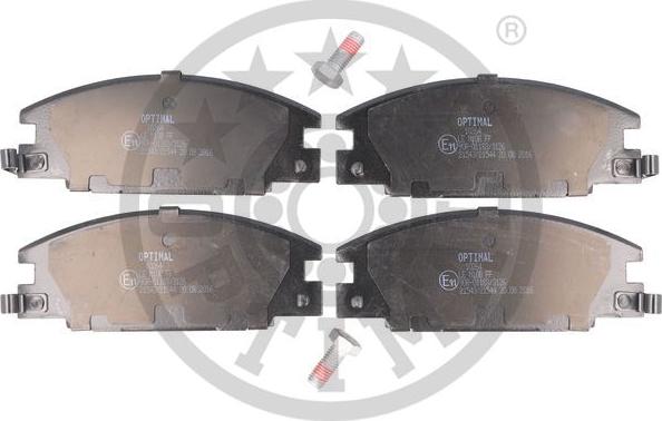 Optimal BP-10264 - Тормозные колодки, дисковые, комплект autospares.lv