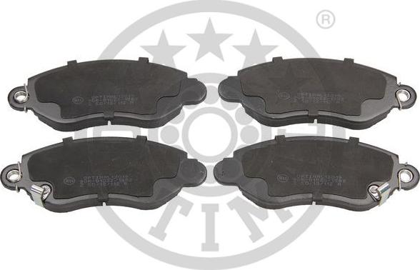 Optimal BP-12019 - Тормозные колодки, дисковые, комплект autospares.lv