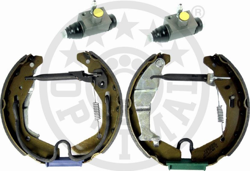 Optimal BSK-0058 - Комплект тормозных колодок, барабанные autospares.lv