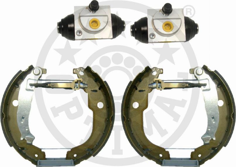 Optimal BSK-0009 - Комплект тормозных колодок, барабанные autospares.lv