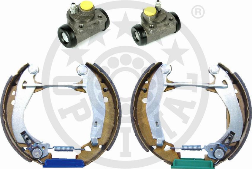 Optimal BSK-0016 - Комплект тормозных колодок, барабанные autospares.lv