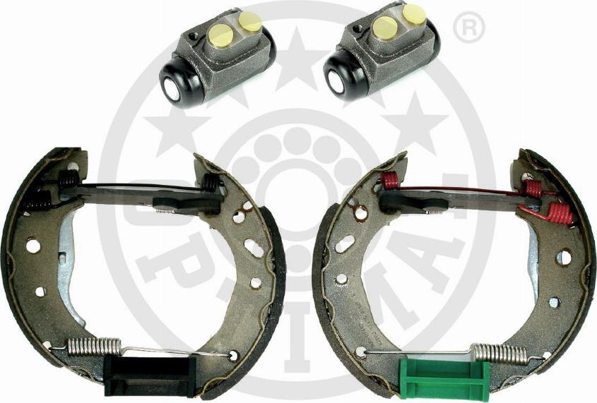 Optimal BSK-0087 - Комплект тормозных колодок, барабанные autospares.lv