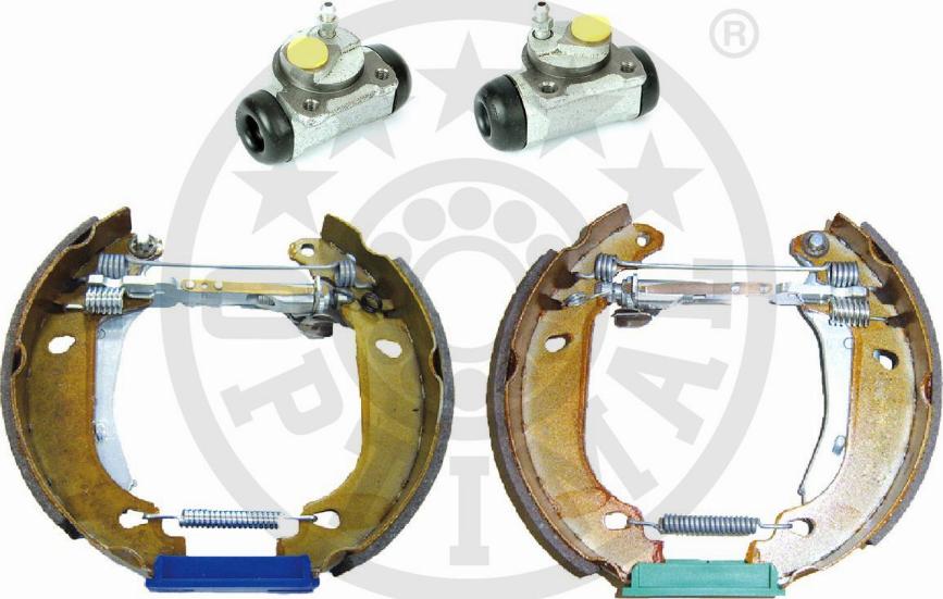 Optimal BSK-0035 - Комплект тормозных колодок, барабанные autospares.lv
