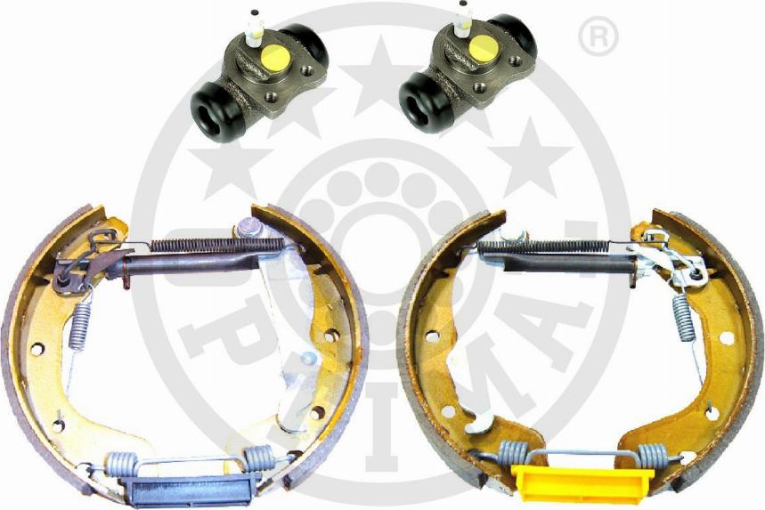 Optimal BSK-0031 - Комплект тормозных колодок, барабанные autospares.lv