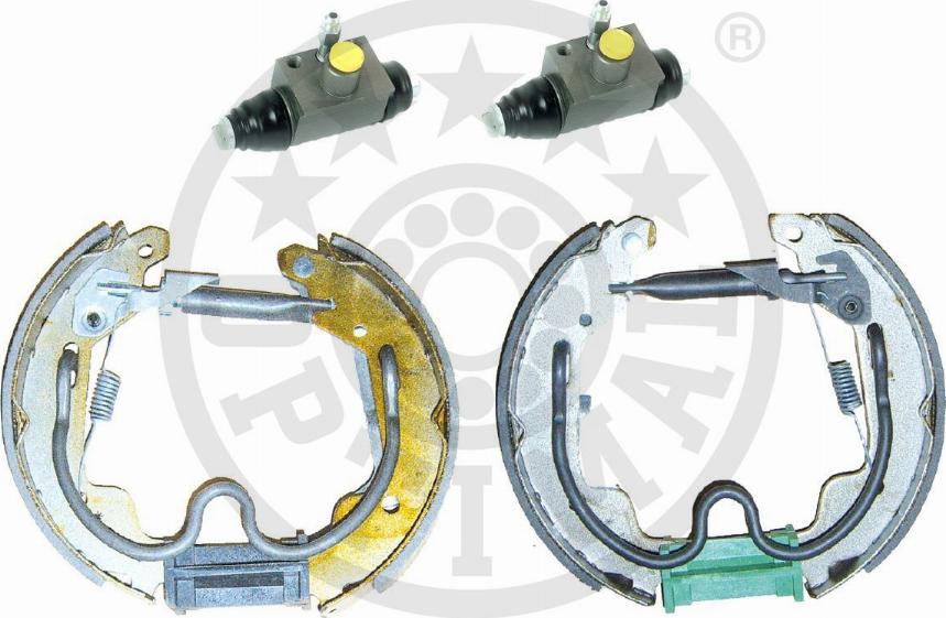 Optimal BSK-0071 - Комплект тормозных колодок, барабанные autospares.lv