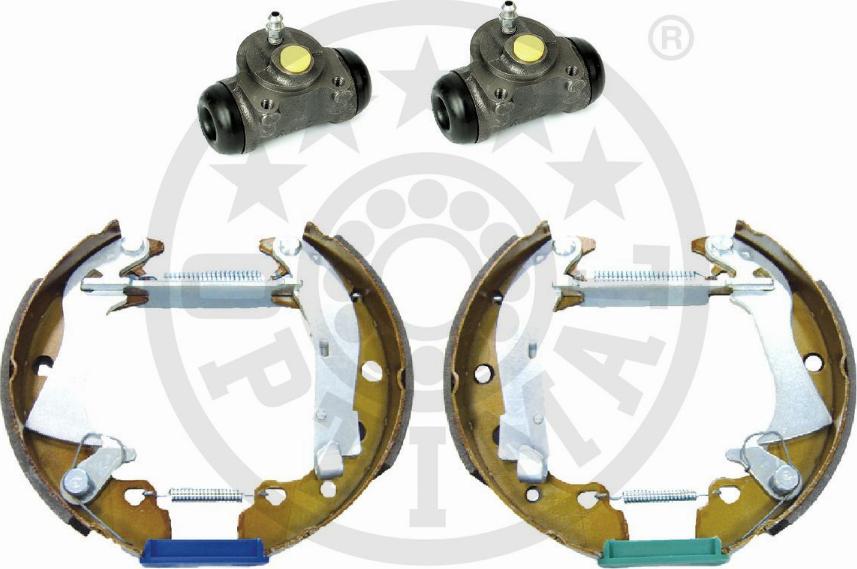 Optimal BSK-0141 - Комплект тормозных колодок, барабанные autospares.lv