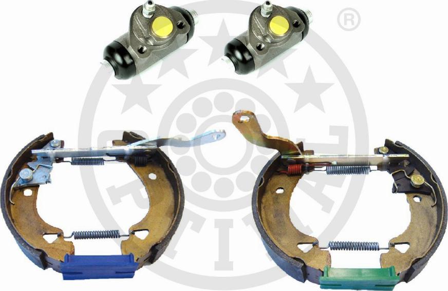 Optimal BSK-0148 - Комплект тормозных колодок, барабанные autospares.lv