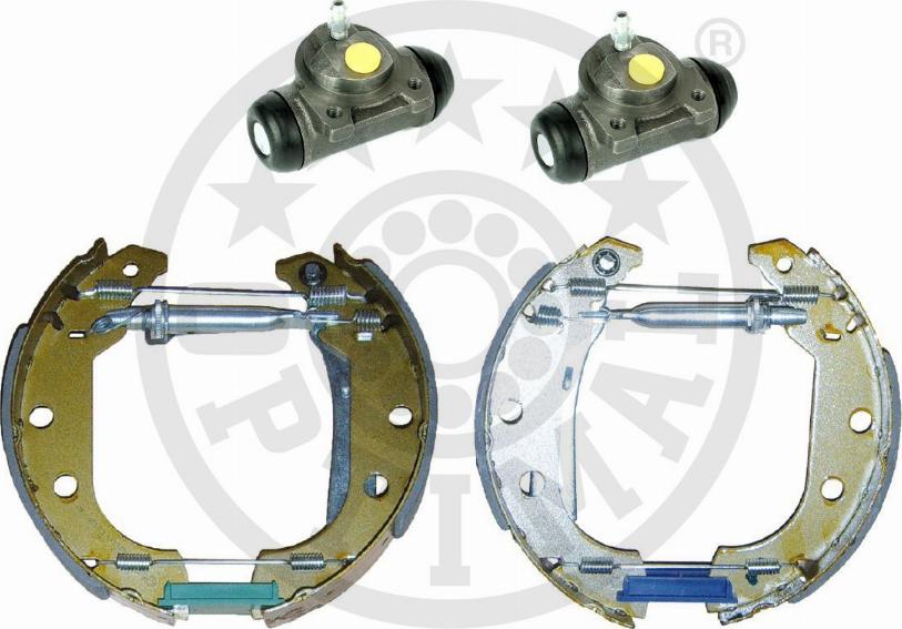 Optimal BSK-0165 - Комплект тормозных колодок, барабанные autospares.lv