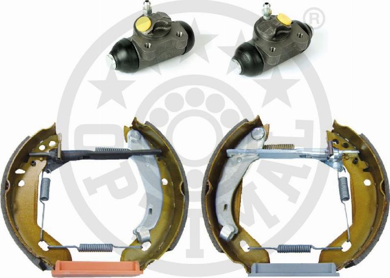 Optimal BSK-0166 - Комплект тормозных колодок, барабанные autospares.lv
