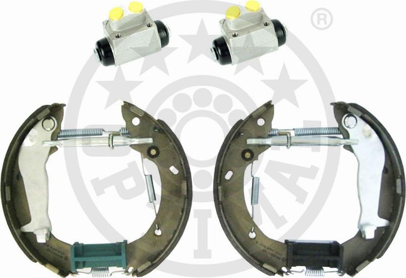 Optimal BSK-0135 - Комплект тормозных колодок, барабанные autospares.lv