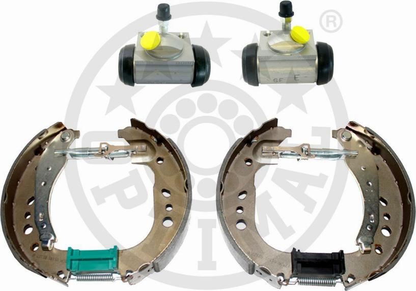 Optimal BSK-0127 - Комплект тормозных колодок, барабанные autospares.lv