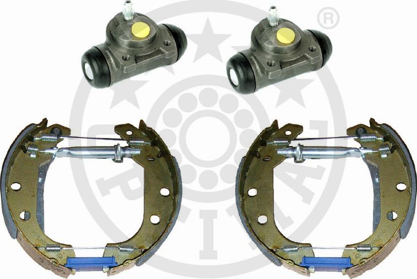 Optimal BSK-0176 - Комплект тормозных колодок, барабанные autospares.lv