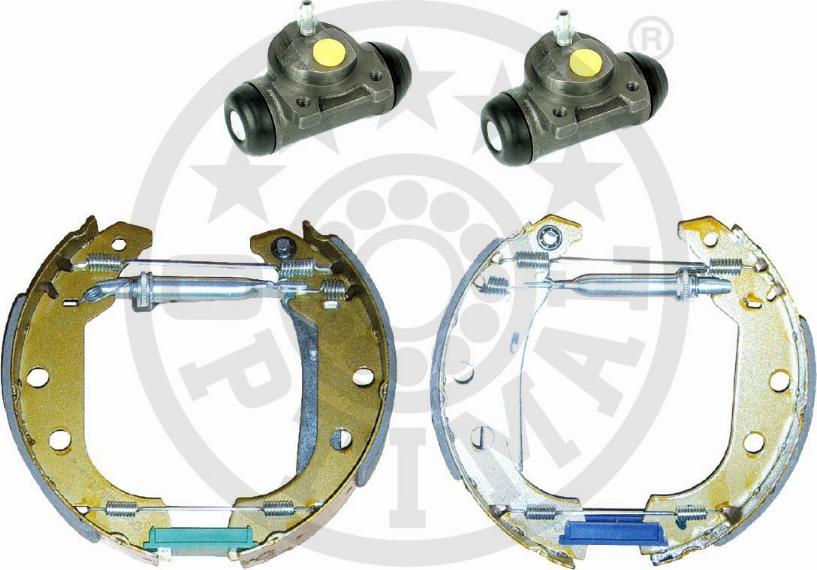 Optimal BSK-0170 - Комплект тормозных колодок, барабанные autospares.lv