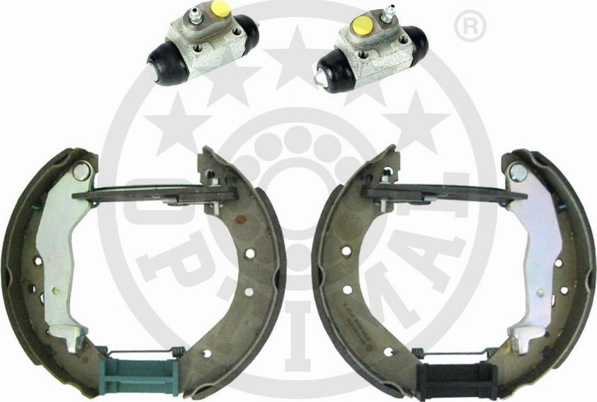 Optimal BSK-0242 - Комплект тормозных колодок, барабанные autospares.lv