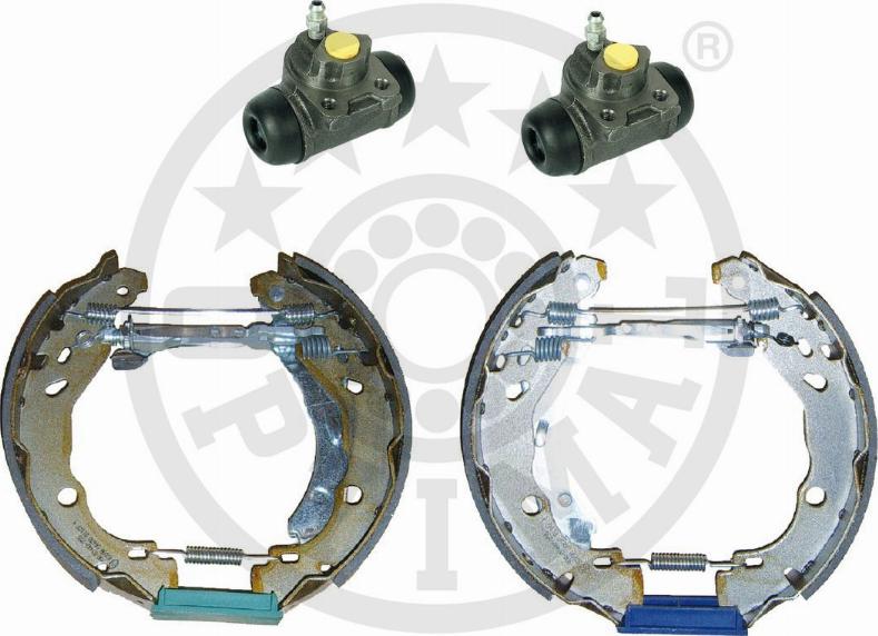 Optimal BSK-0217 - Комплект тормозных колодок, барабанные autospares.lv