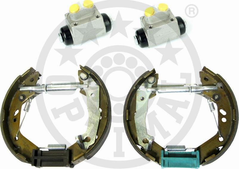 Optimal BSK-0235 - Комплект тормозных колодок, барабанные autospares.lv