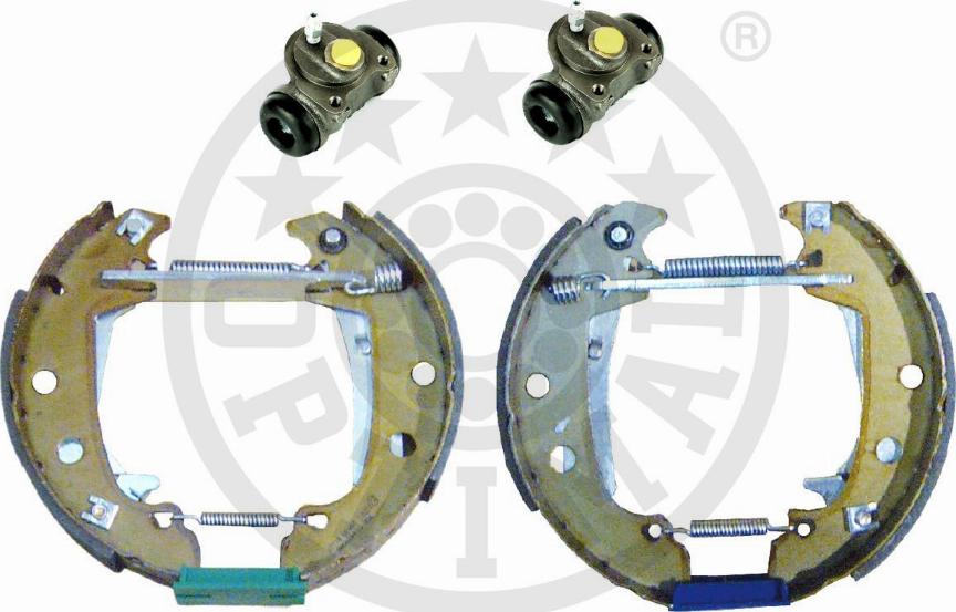 Optimal BSK-0238 - Комплект тормозных колодок, барабанные autospares.lv