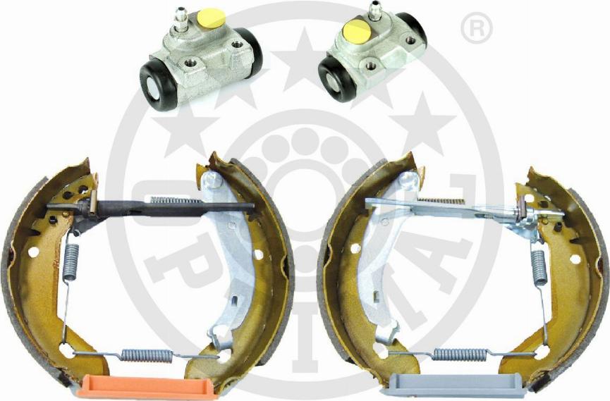 Optimal BSK-0232 - Комплект тормозных колодок, барабанные autospares.lv