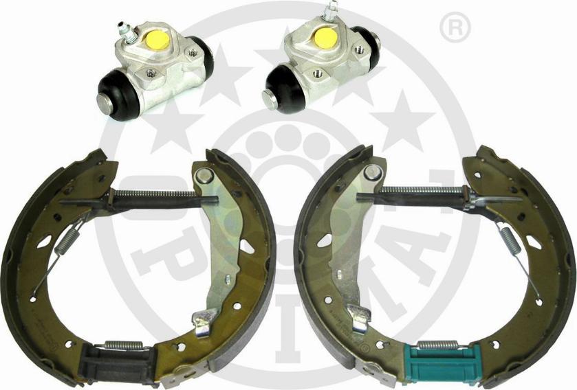 Optimal BSK-0229 - Комплект тормозных колодок, барабанные autospares.lv