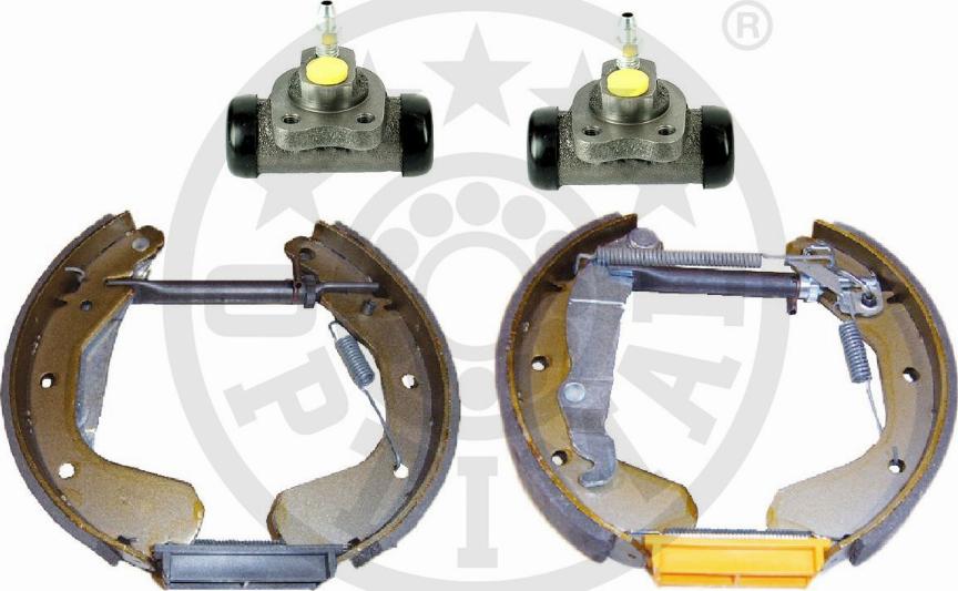 Optimal BSK-0225 - Комплект тормозных колодок, барабанные autospares.lv