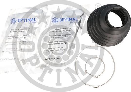 Optimal CVB-10606TPE - Пыльник, приводной вал autospares.lv