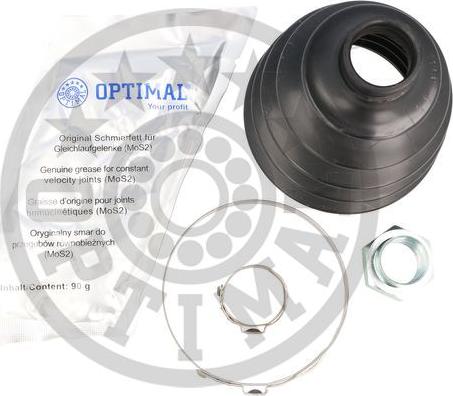 Optimal CVB-10631TPE - Пыльник, приводной вал autospares.lv