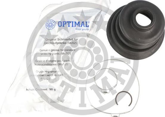 Optimal CVB-10385CR - Пыльник, приводной вал autospares.lv