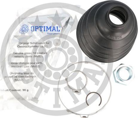 Optimal CVB-10705TPE - Пыльник, приводной вал autospares.lv