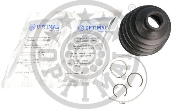 Optimal CVB-10713TPE - Пыльник, приводной вал autospares.lv