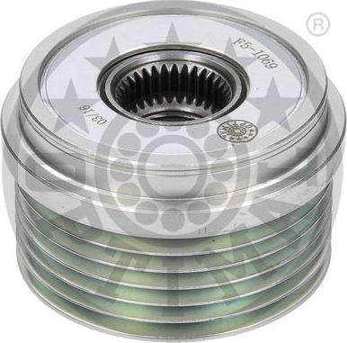 Optimal F5-1069 - Шкив генератора, муфта autospares.lv