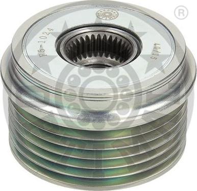 Optimal F5-1024 - Шкив генератора, муфта autospares.lv