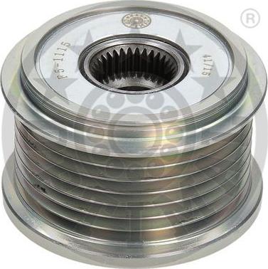 Optimal F5-1115 - Шкив генератора, муфта autospares.lv